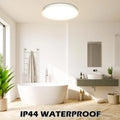 Deckenlampe LED Deckenleuchte Ø28cm 24W 4000K 2000LM IP44 Wasserfest Rund Badezimmer Lampe Badlampe Decke Küchenlampen