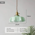 Eleganzlicht - Messing Hängelampe Mit Klassischem Design Gruen Deckenlampe