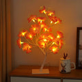 Enchantedbranch - Zauberhafte Baum Tischlampe Kamelie Orange