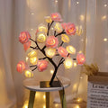 Enchantedbranch - Zauberhafte Baum Tischlampe Rosa Weiß