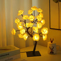 Enchantedbranch - Zauberhafte Baum Tischlampe Rosengelb