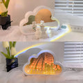 Ewiger Wolkenspiegel Tulpen - Led-Spiegel Mit Unendlichkeitseffekt Tischlampe