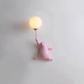 Fateh Design Bären Led Wandlampe Rosa / Vorne Wandleuchte