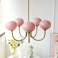Glowing Delight - Moderne Kronleuchter Aus Marshmallow Deckenlampe