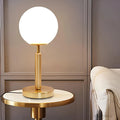led-glas-kugelTischlampe-messing-optik-20cm-25cm-30cm-warmweiss-klar-rauchglas-xLumina