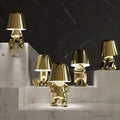Goldengrace - Elegante Goldene Tischlampe