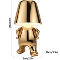 Goldengrace - Elegante Goldene Tischlampe C