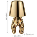 Goldengrace - Elegante Goldene Tischlampe D