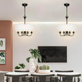 harmony-glow-trommel-kronleuchter-modern-stoffschirm-eisenrahmen-xlumina2