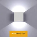Hydroprotect - Wasserfeste Wandleuchten Weiß / Hellweiß 6W Außenwandleuchte