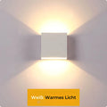 Hydroprotect - Wasserfeste Wandleuchten Weiß / Warmesweiß 6W Außenwandleuchte