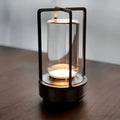 Kristall-Laterne: Elegante Tischlampe Mit Dimmer Und Touch-Technologie