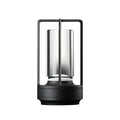 Kristall-Laterne: Elegante Tischlampe Mit Dimmer Und Touch-Technologie Schwarz