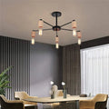 loftluster-skandinavischer-loft-kronleuchter-metall-schwarz-weiss-verstellbare-leuchtenarme-wohnzimmer-xlumina6