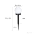 Lumaglobe - Solarbetriebene Led Außenleuchte Außenleuchte Stehlampe