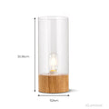 lumeo-stilvolle-zylinder-nachttischlampe-natur-holzfuß-led-modern-xlumina