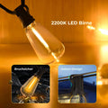 Lumiregen - Wasserfeste Led Lichterkette Außenleuchte Lichterkette