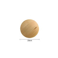 Luxeradiant - Nordische Holz-Wandleuchte Rund D19Cm / Warmweiß Wandleuchte