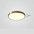 Luxus Deckenleuchte ChromaCraft Gold / 23cm / Kaltweiß deckenlampe