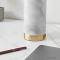 Marble Glow - Tischlampe Mit Marmor-Sockel
