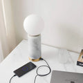 Marble Glow - Tischlampe Mit Marmor-Sockel