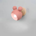 Mickeyglo - Kinderfreundliche Wandleuchte Rosa Wandleuchte