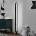 Minimalist Led Stehlampe - Modernes Warmes Ambiente Schwarz Stehlampe