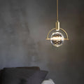 Modern Ring Crystal - Led Pendelleuchte Halbring Deckenlampe
