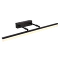 Moderne Led-Spiegelleuchte - Wasserfestes Badlicht Schwarz / 40Cm Warmweiß Wandleuchte