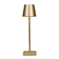 Monsieur Light | Kabellose Wiederaufladbare Tischlampe Gold
