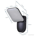 motionguard-bewegungsmelder-verandalampe-schwarz-weiss-aussenbeleuchtung-led-terrassenleuchte-wetterfest-xlumina9