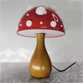 Mysticshroom - Zauberhafte Amanita Pilzlampe Tischlampe