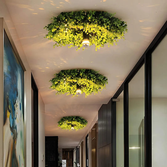 nest-moderne-pflanzen-deckenleuchte-gruen-metall-glas-wohnzimmer-xlumina