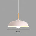 Nordicoak - Deckenleuchte Aus Nordischem Eichenholz Rosa / Warmer Witz Durchmesser 35 Cm X Höhe 23