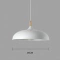 Nordicoak - Deckenleuchte Aus Nordischem Eichenholz Witz / Warmer Durchmesser 35 Cm X Höhe 23