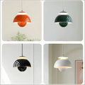 Nordicorb - Moderne Deckenleuchte Orange / Warmweiß Deckenlampe
