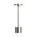 Oslo - Elegante Tischlampe Silber