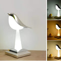 Plumeilluminate - Vogel Tischlampe Chrom