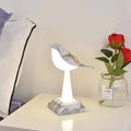 Plumeilluminate - Vogel Tischlampe Marmor