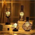 retroera-minimalistische-hohle-Tischlampe-xlumina
