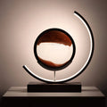 Sands Of Time Minimalistische Tischlampe – Bewegliches Sandkunstwerk