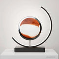 Sands Of Time Minimalistische Tischlampe – Bewegliches Sandkunstwerk