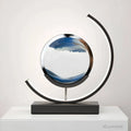 Sands Of Time Minimalistische Tischlampe – Bewegliches Sandkunstwerk