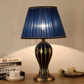Vintage Americana - Schreibtischlampe Marine Blau Tischlampe