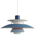 Vividglo - Mehrfarbige Led-Deckenlampe Blau 2 / 30Cm Deckenlampe