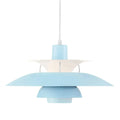 Vividglo - Mehrfarbige Led-Deckenlampe Blau / 30Cm Deckenlampe