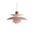 Vividglo - Mehrfarbige Led-Deckenlampe Rosa 2 / 30Cm Deckenlampe